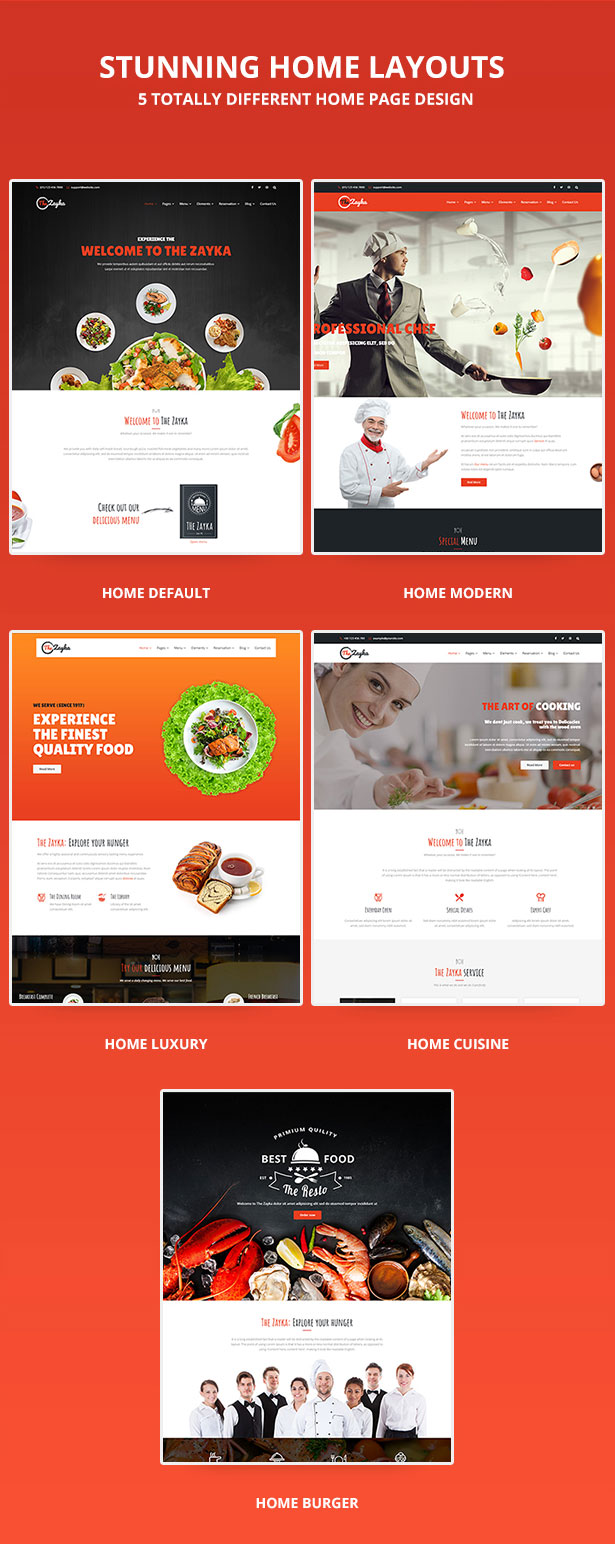 The Zayka – Multipurpose Restaurant, Food & Cafe MVC Theme - 4